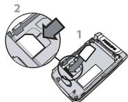 PHILIPS XENIUM - Insérer la carte SIM - 3