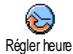 PHILIPS XENIUM - Régler les heures - 1
