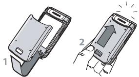 PHILIPS XENIUM - Insérer la carte SIM - 5