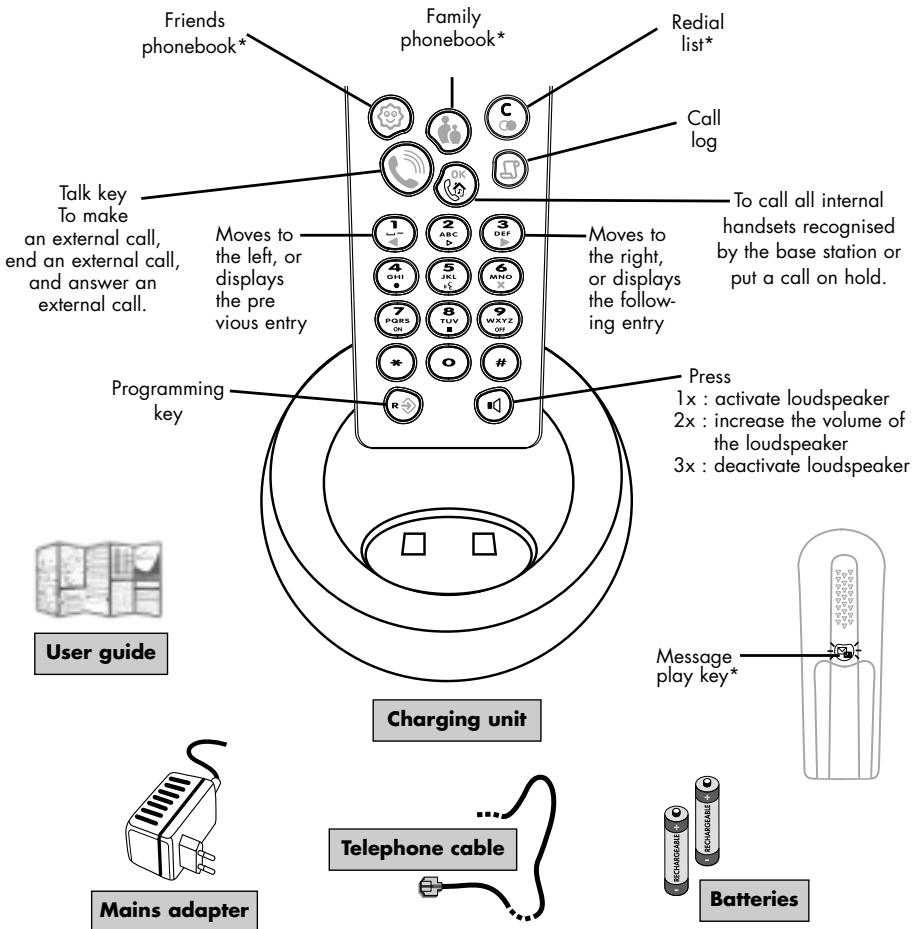 PHILIPS TD6830/BB051P - Kala 200 Additional Handset - 1