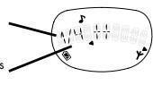 PHILIPS TD6830/HH001P - Par exemple, pour changer la melodie : - 1