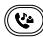 PHILIPS TD6831/BE009P - Onis 200 handset keys - 6