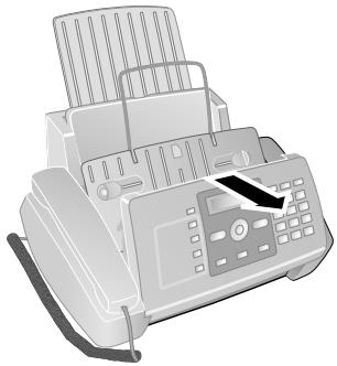 PHILIPS FAXJET 525 - Changement de cartouche d'encre - 2