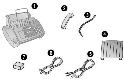 PHILIPS FAXJET 525 - Contenu de l'emballage - 1