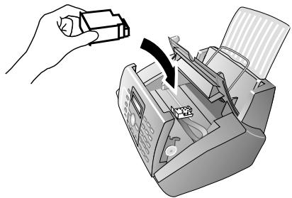 PHILIPS FAXJET 525 - Changement de cartouche d'encre - 7