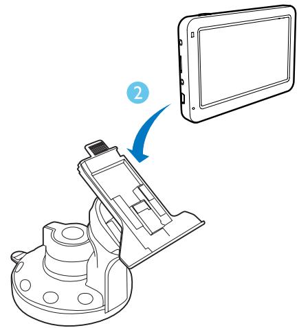 PHILIPS PNS 400 CAV15 - Utilisation du socle - 2