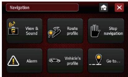PHILIPS PNS400CAV, PNS 400 CAV15 - Menu de navigation - 1