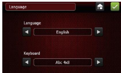 Language Language English Keyboard Abc 4x8