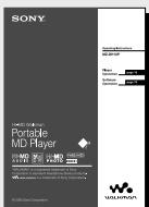 SONY Portable MD Player VOLUTION