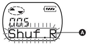 SONY MZ-E310 - Premindo varias vezes muda A. - 1