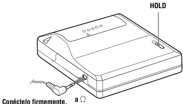 SONY MZ-E310 - Realice las conexiones y desbloquee el control. - 1