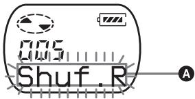SONY MZ-E310 - Selecting the play mode - 2