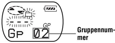 SONY MZ-E310 - Auswahl und Wiedergabe gewünschter Gruppen (Gruppenüberspringfungkction) - 4