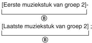 SONY MZ-E310 - Groepen opgeven - 2