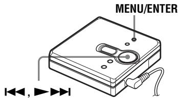 SONY MZ-E310 - Auswahlen des Wiedergabemodus - 1