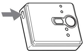 SONY MZ-E310 - Insertion d'un MD. - 1