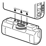 SONY MZ-R35 - Uso de pilas secas - 1