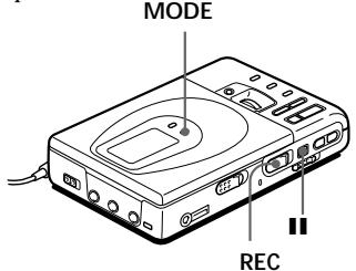 SONY MZ-R35 - Gravar em mono para duplicar o tempo normal de gravacao - 1