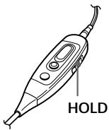 SONY MZ-R35 - Bloquear os comandos (HOLD) - 2