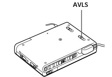 SONY MZ-R35 - Proteger os seuouvidos (AVLS) - 1