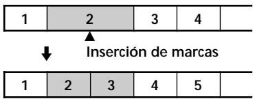 SONY MZ-R35 - Inserción de una marca de tema - 1