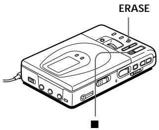 SONY MZ-R35 - Para apagar una faixa - 1