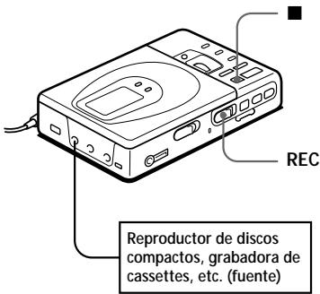 SONY MZ-R35 - Grabe un MD. - 1
