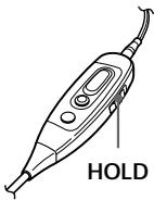 SONY MZ-R35 - Bloqueo de los controlles (HOLD) - 2