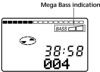 SONY MZ-R35 - Emphasizing bass (DIGITAL MEGA BASS) - 2