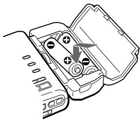 SONY MZ-R35 - Utilizar pilhas secas - 2