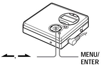 SONY MZ-R410 - Checking the remaining recordable time - 1