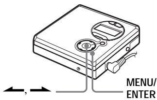 SONY MZ-R410 - Recording without overwriting existing material - 1