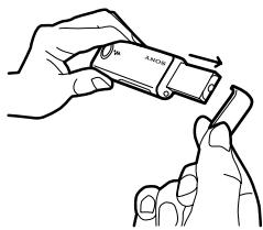 SONY NW-E10 - To remove the built-in rechargeable battery - 2