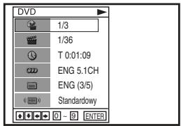 SONY SLV-D970PN - Aby odtworzyć zędany tytuł/sieżkę lub rozdziel - 1