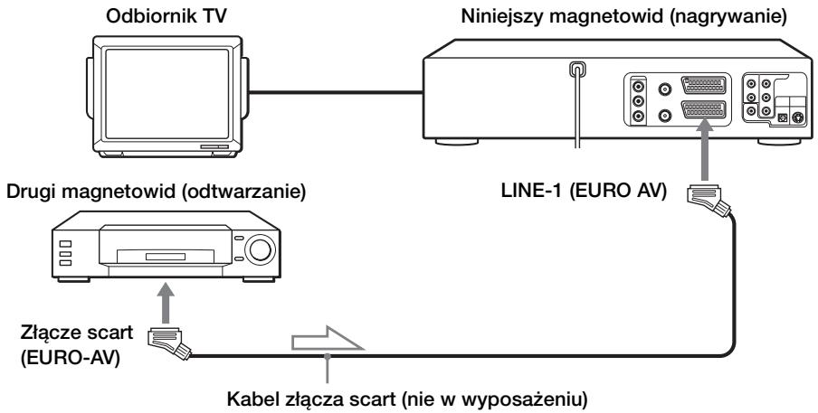 SONY SLV-D970PN - Podłaczenia pozwalajće na nagrywanie na tym magnetowidzie - 1