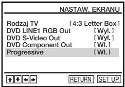 SONY SLV-D970PN - Wykonanie nastawenia „Progressive" - 4