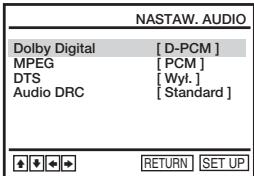 SONY SLV-D970PN - Nastawenie Audio DVD-V DVD-RW - 6