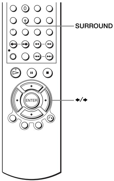 SONY SLV-D970PR - Nastawienie wirtualnego dźwięku dookólnego DVD-V DVD-RW VCD CD - 1