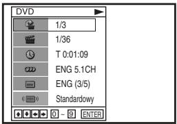 SONY SLV-D970PR - Aby odtworzyć żądany tytuł/ścieżkę lub rozdział - 1