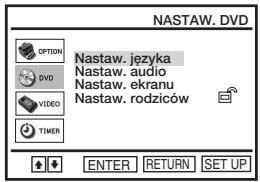 SONY SLV-D970PR - Nastawienie ekranu DVD-V - 3