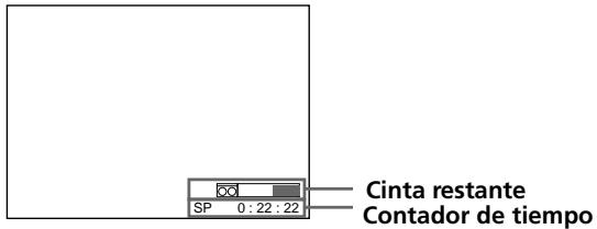 SONY SLV-L52 - Para comprobar la cinta restante - 1
