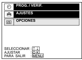 SONY SLV-L52 - Ajuste de la videograbadora - 1