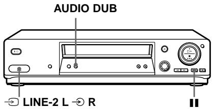 SONY SLV-SE710G - Audio dubbing (SLV-SE810G only) - 1