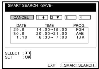 SONY SLV-SE710G - To assign a memory number after recording - 2