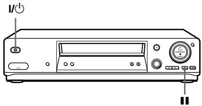 SONY SLV-SE710G - Setting your personal code - 1