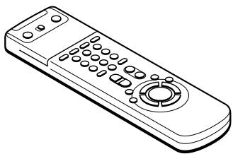 SONY SLV-SE710I - Remote commander - 2