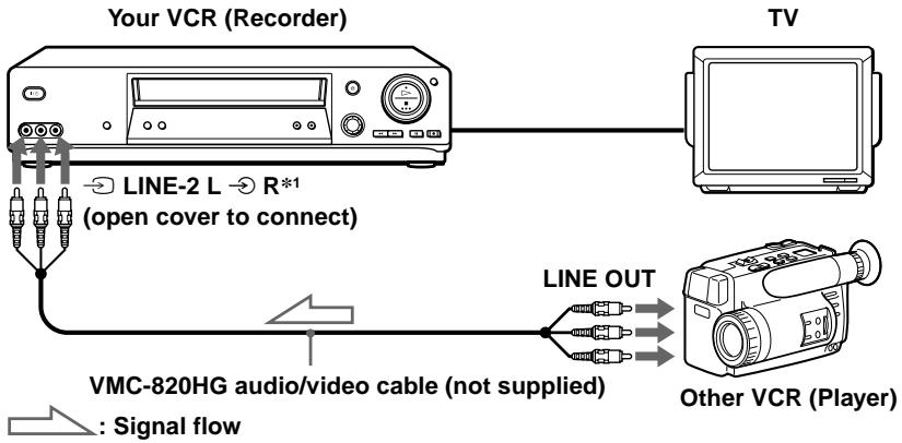 SONY SLV-SE710I - Example B - 1