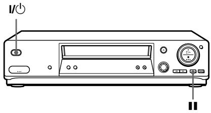 SONY SLV-SE710I - Setting your personal code - 1