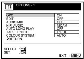 SONY SLV-SE710K - About the Optimum Picture Control (OPC) function - 1