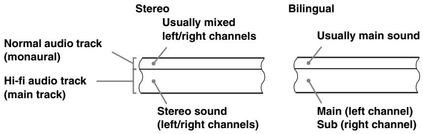 SONY SLV-SE730I - How sound is recorded on a video tape - 1